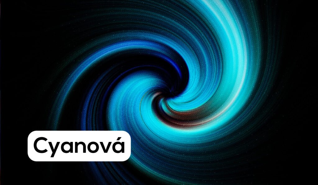Cyanová